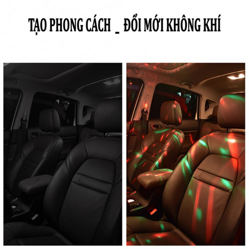 Den Led Dj Cho O To Cam Bien Tu Dong Nhap Nhay Theo Nhac Sac Pin Cong Usb 10431543819 08