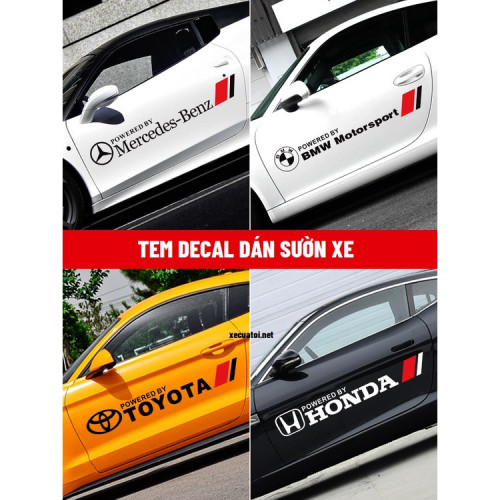 Tem Dan Suon Xe O To The Thao Logo Hang Xe 13306732681 01