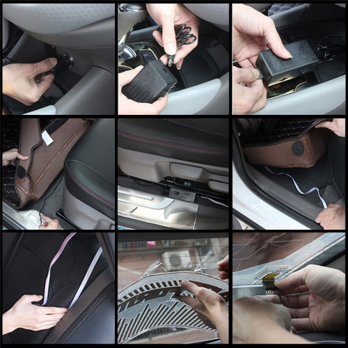 Den Led Kinh Sau O To Nhay Theo N